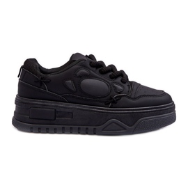 PG1 Platform sneakers til kvinder Sort Finos