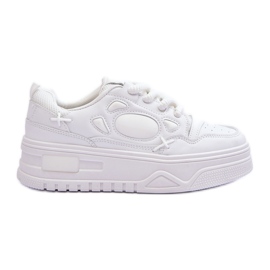 PG1 Platform sneakers til kvinder Hvide Finos