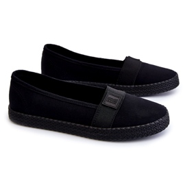 Slip-On Big Star Sneakers til kvinder LL274200 Sort