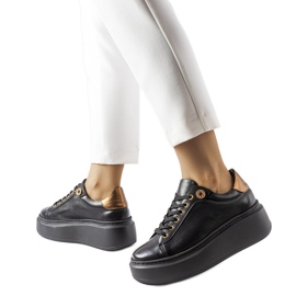Beige brogues LS5379 Taupe sort
