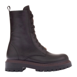 Marco Shoes Marco læderstøvler brun