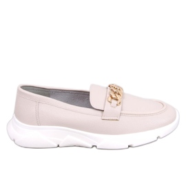 Seastar Loafers med sportssål fra Dovima Beige