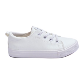 PE1 Hvide Poliana børnesneakers