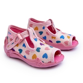 BEFADO S.A. Befado Heart Slippers Sandaler 213P140 Pink lyserød