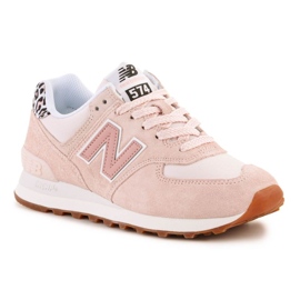 New Balance W WL574XQ2 sko lyserød