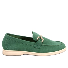 Milva Green dame loafers grøn