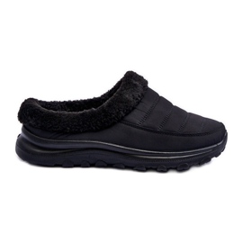 Sorte Olwina Slip-On lave snestøvler