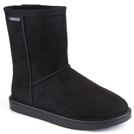 Eskimo slip-on snestøvler til kvinder i ruskind, sorte T.Sokolski EMU2241