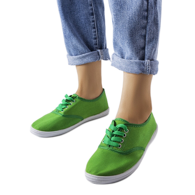 Grønne Wang sneakers