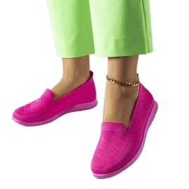 Inna Aoife sneakers i pink stof lyserød