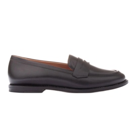 Marco Shoes Loafers mokkasiner til kvinder sort