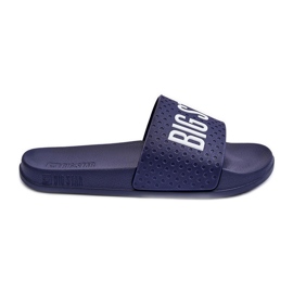 Klassiske flip-flops til kvinder Big Star MM274714 Marineblå