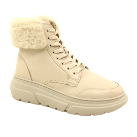 Caprice Women's Boots With Fur 9-26220-41 144 Beige