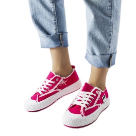 Inna Pink Coolidge platform sneakers lyserød