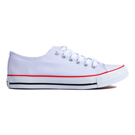 Klassiske hvide Shelovet sneakers til kvinder