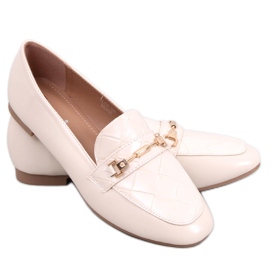 Jennie Beige loafers til kvinder