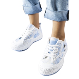 Inna Pink sneakers med slid fra Safiy lyserød