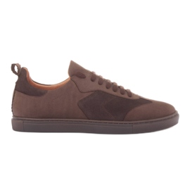 Marco Shoes Joyce herresneakers brun