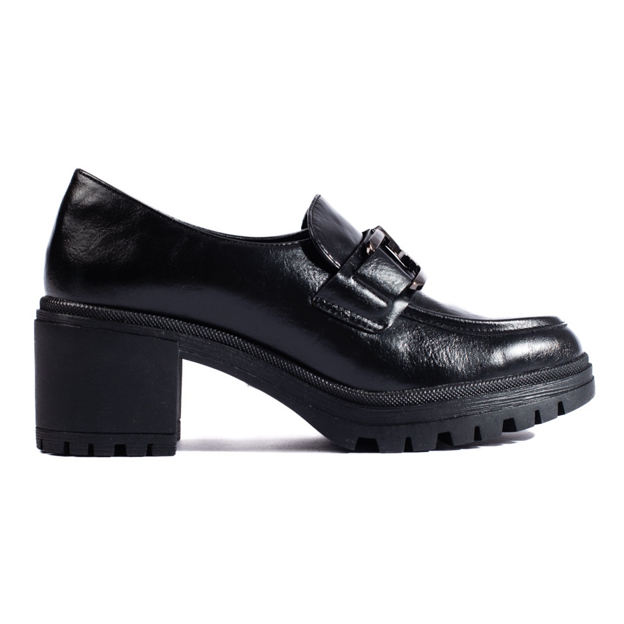 stak ingen forbindelse national flag Shelovet sorte højhælede sko til kvinder - KeeShoes