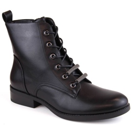 D&amp;A S.Barski Premium Collection W OLI236 isolerede støvler, sorte