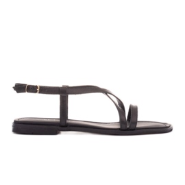 Marco Shoes Sandaler med stropper sort