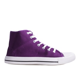 Maximo lilla high-top herresneakers violet