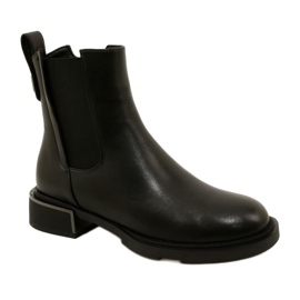 Sorte Filippo DBT4062/23 BK ankelstøvler