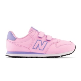 New Balance Jr GV500CA1 sko lyserød