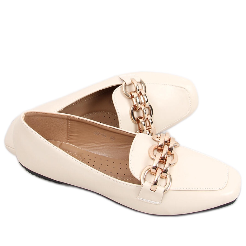 Dame loafers Bianca Beige