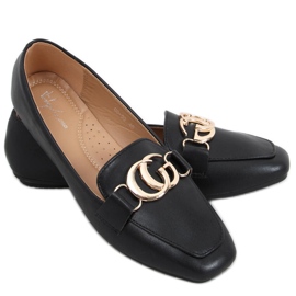 Elisa Black dame loafers sort