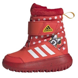 Adidas Winterplay Disney Minnie Jr IG7191 sko rød
