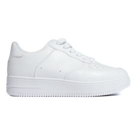 W. Potocki Hvide Shelovet platform sneakers