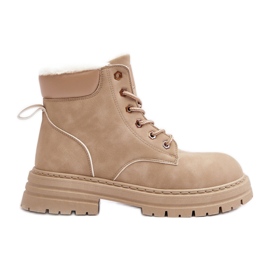 Damepels-forede Trappers Beige Fenan