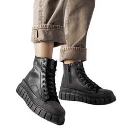 Sorte isolerede sneakers Big Star MM274625
