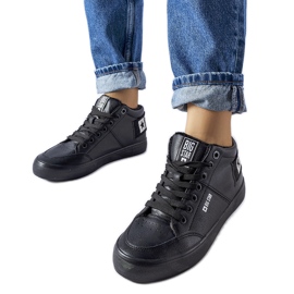 Sorte isolerede sneakers Big Star EE274351