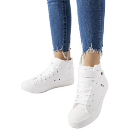 Hvide isolerede sneakers Big Star V274541F