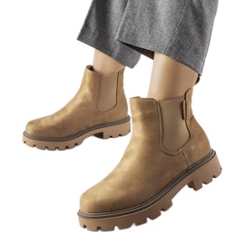 Beige isolerede støvler Big Star MM274373