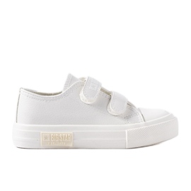 Hvide børnesneakers Big Star KK374093