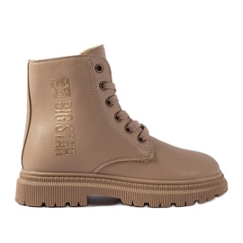 Beige isolerede støvler Big Star MM374154