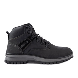Sorte herrestøvler Big Star MM174019