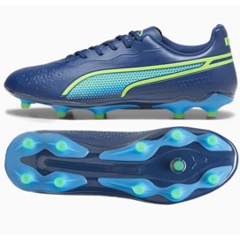 Puma King Match FG/AG 107570-02 fodboldsko blå