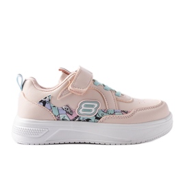 Pink Adalfredo børnesneakers lyserød
