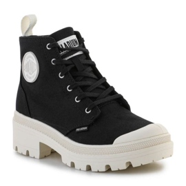 Palladium Pallabase Twill W 96907-030-M sko sort