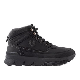 Sorte sportsstøvler Big Star MM174016