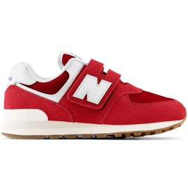 New Balance Jr PV574RR1 sko rød
