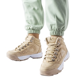 Beige høje varme sko Kappa 242968 Shivoo
