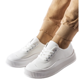 Hvide Collepepe platform sneakers