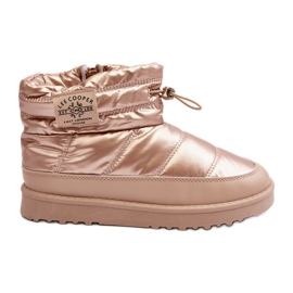 Isolerede snestøvler til kvinder Lee Cooper LCJ-23-44-1965L Beige gylden
