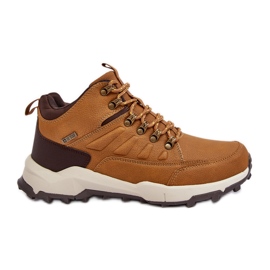 Isolerede mænds sneakers Brown Big Star MM174158 brun