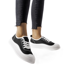 Sorte Collepepe platform sneakers